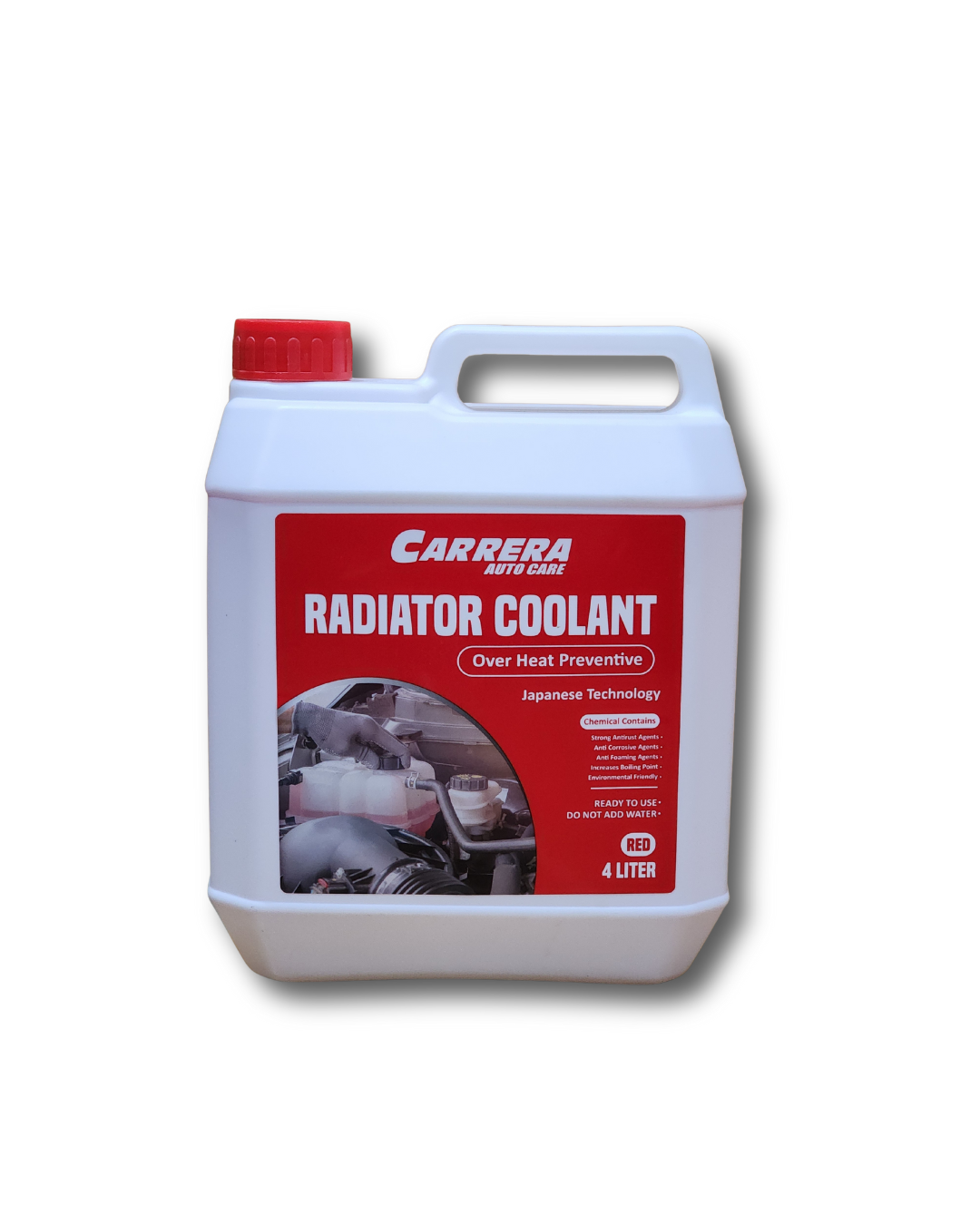 Carrera Coolant 4Litre (Red)